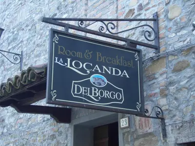 Certificato, attestato, insegna o altro documento esposto da La Locanda del Borgo