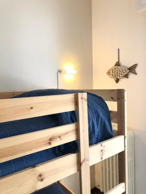 Letto o letti in una camera di Un Passo dal Mare