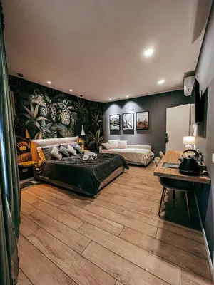 Letto o letti in una camera di B&B SALUS CIVICO 23