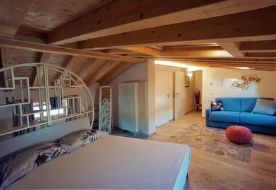 Area soggiorno di Toson d'Oro Bed & Breakfast