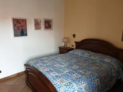 Letto o letti in una camera di Azienda agrituristica Campo Luente
