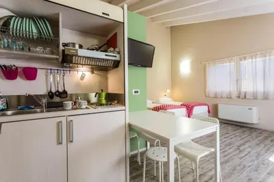Cucina o angolo cottura di Agriturismo Battibue
