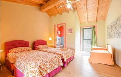 Letto o letti in una camera di Discover Oltrepo