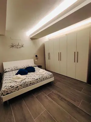 Letto o letti in una camera di A ca du Kubla