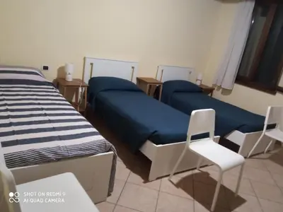 Area soggiorno di B&B I GEMELLI