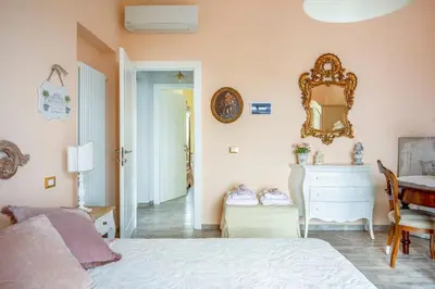 Letto o letti in una camera di Annali Casa vacanze - Shabby style nella natura