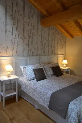 Letto o letti in una camera di La Locanda nel Frutteto