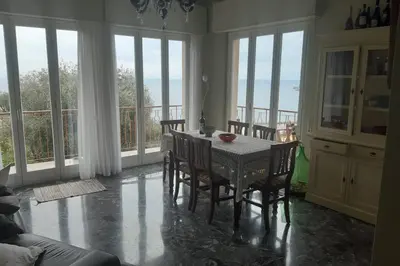 Area soggiorno di Wohnung mit traumhafter Aussicht