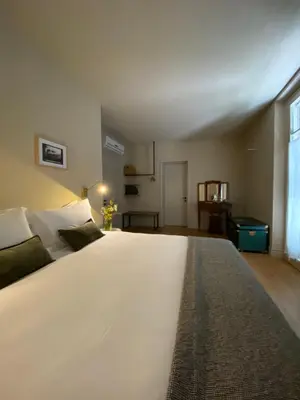 Letto o letti in una camera di Tenuta Pizzone Wine Resort
