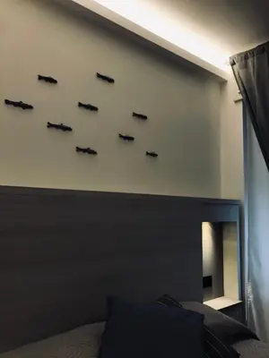 Letto o letti in una camera di La casa del capitano