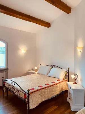 Letto o letti in una camera di Finestra tra le Stelle
