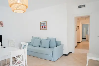 Area soggiorno di Vespa Apartments