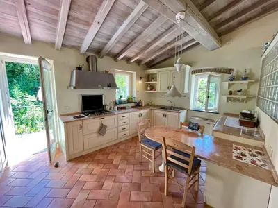Cucina o angolo cottura di Il frantoio di Luna - Levanto, 5 Terre