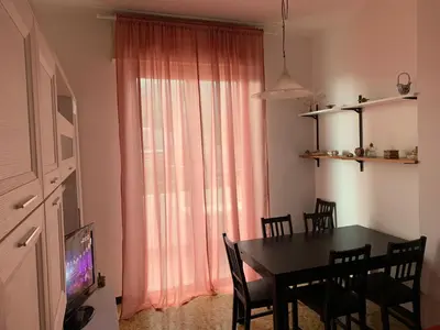 TV o dispositivi per l'intrattenimento presso Casa Bianca 6 - confortevole in centro a Moneglia