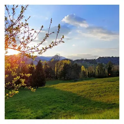 Paesaggio naturale nelle vicinanze della casa vacanze