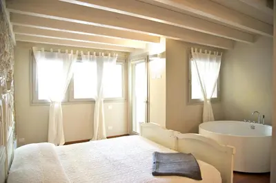 Letto o letti in una camera di Affittacamere Il Barone da Mauro