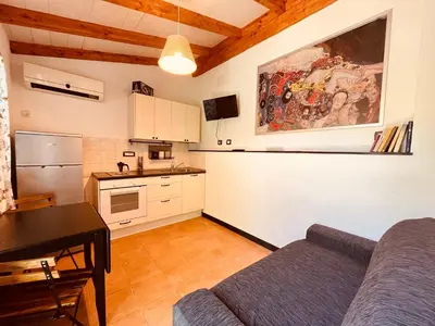 Cucina o angolo cottura di Hotel Baia di Levanto