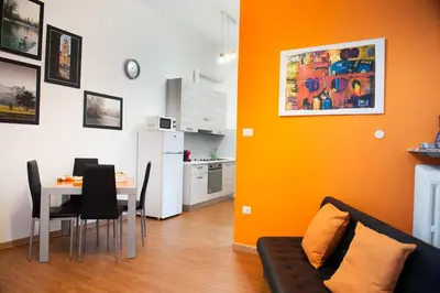 Cucina o angolo cottura di Il Borgo appartamento Clelia