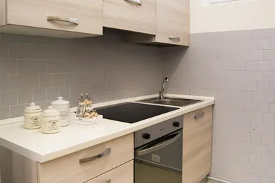 Cucina o angolo cottura di Il Borgo appartamento Clelia