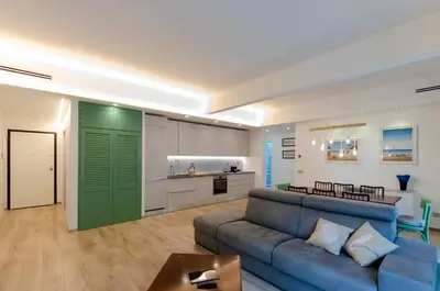 Cucina o angolo cottura di JOIVY Spacious 2-bedroom flat with Balcony near Beach in Sestri Levante