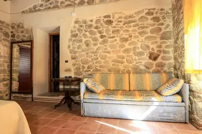 Area soggiorno di Agriturismo La Cascina dei Chicchi