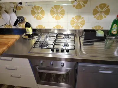 Cucina o angolo cottura di Il paradiso vista mare