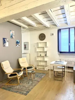 Area soggiorno di RESIDENZA SERENA SUITE-Centro Storico