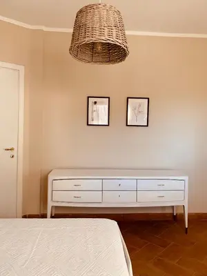 Letto o letti in una camera di La casa nei campi