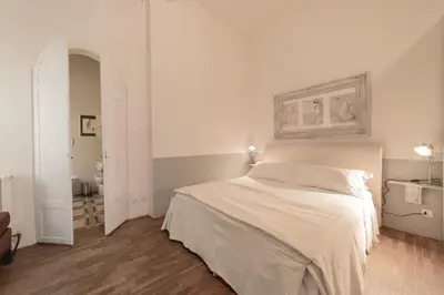 Letto o letti in una camera di casa sangiacomo quattro