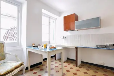 Cucina o angolo cottura di Appartamento della piazza