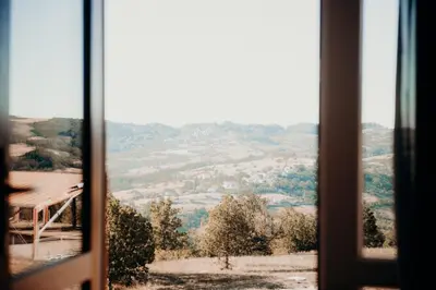 Paesaggio naturale nelle vicinanze dell'agriturismo