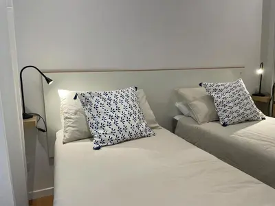 Letto o letti in una camera di Modena Est
