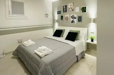 Letto o letti in una camera di Ca' Ross