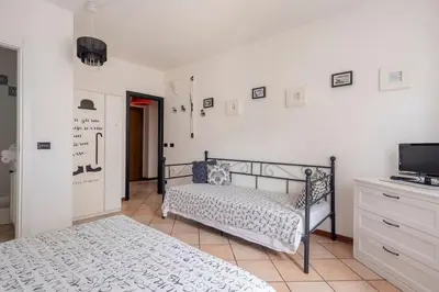 Letto o letti in una camera di Antica Porta delle Cinque Terre