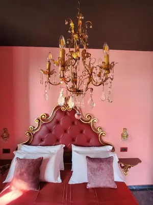 Letto o letti in una camera di Hotel Zia Piera