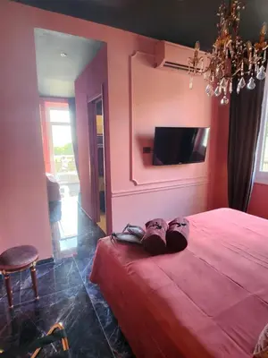 Letto o letti in una camera di Hotel Zia Piera