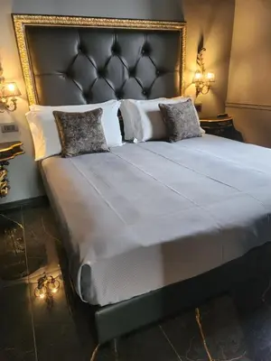 Letto o letti in una camera di Hotel Zia Piera