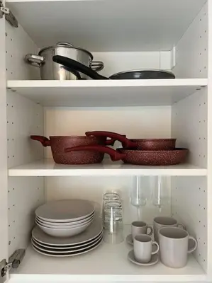 Cucina o angolo cottura di Monolocale Farini