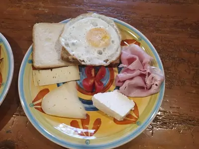 Cibo presso il bed & breakfast o nelle vicinanze