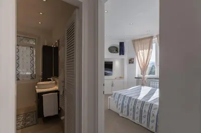 Letto o letti in una camera di Rapallo Summer House