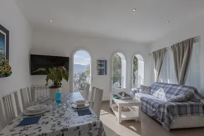 Area soggiorno di Rapallo Summer House