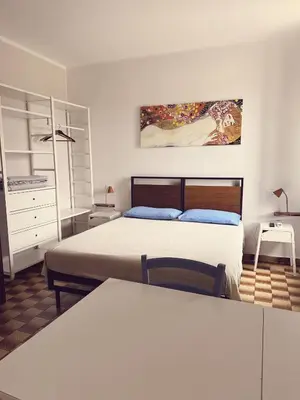 Letto o letti in una camera di Corte Manzoglio