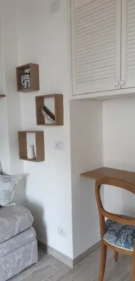 Letto o letti in una camera di Casa Paola