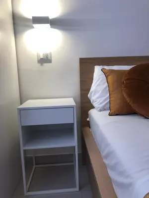 Letto o letti in una camera di NANNARE' APPARTAMENT