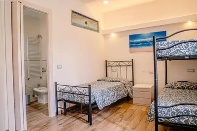 Letto o letti in una camera di House I Gabbiani