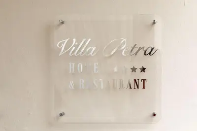 Planimetria di Villa Petra