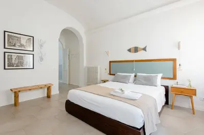 Letto o letti in una camera di La Casa sulle Mura