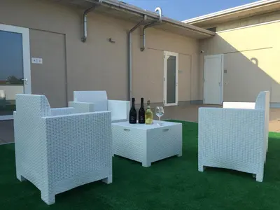 Patio o area all'aperto di TERRAZZA Rooms