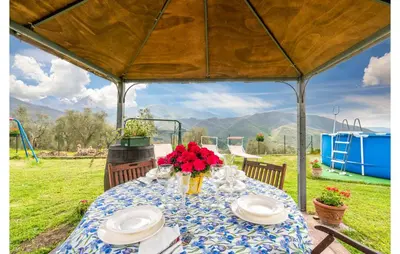 Paesaggio naturale nelle vicinanze della casa vacanze