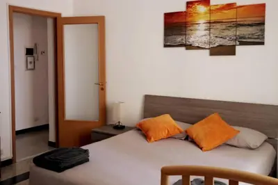 Letto o letti in una camera di Casa Leyva